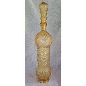 Emopli Genie Bottle Decanter Thousand Eye Hobnail 20"